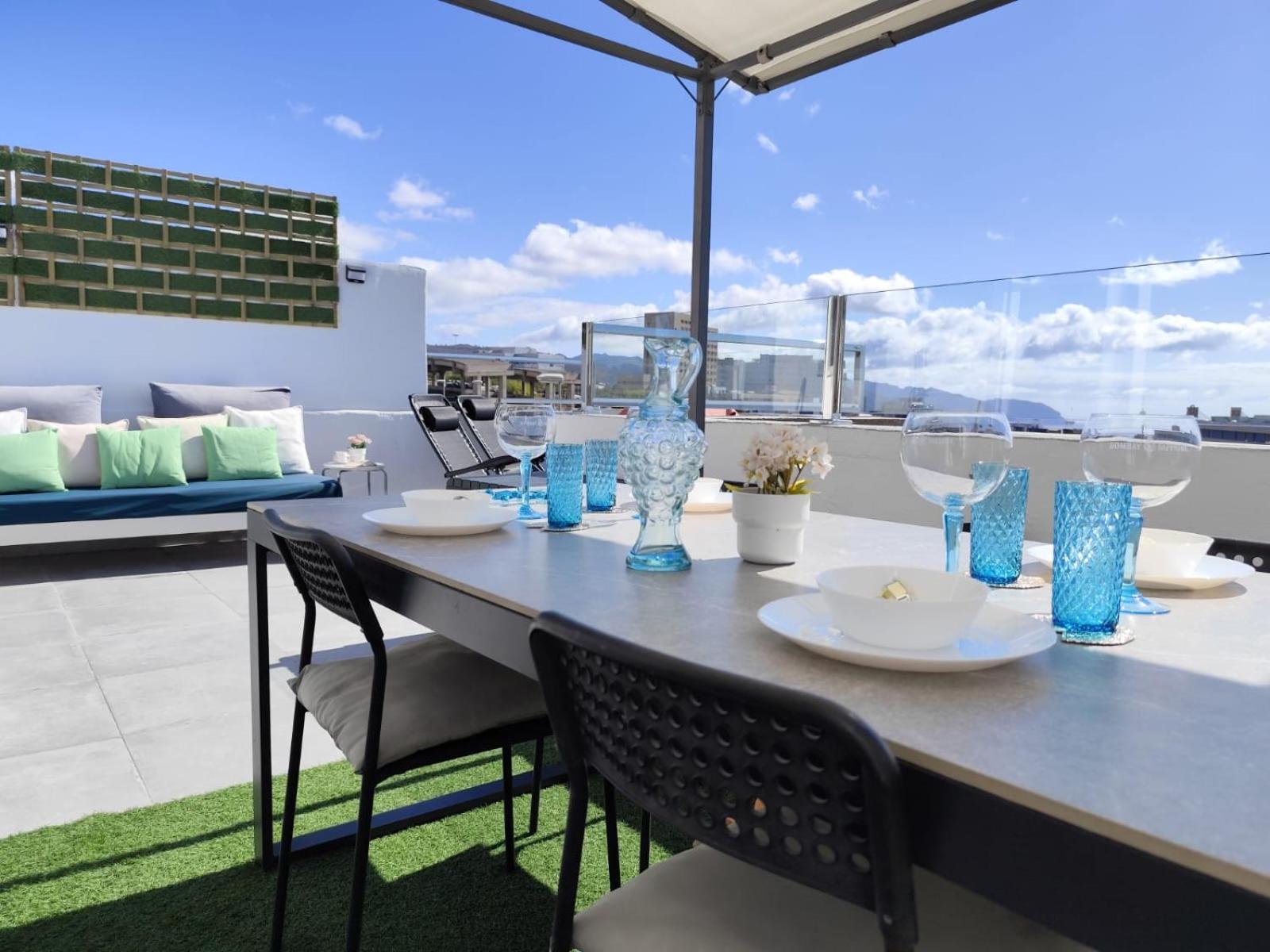 Atico Micaela. Terraza Y Vistas Santa Cruz de Tenerife Exterior foto